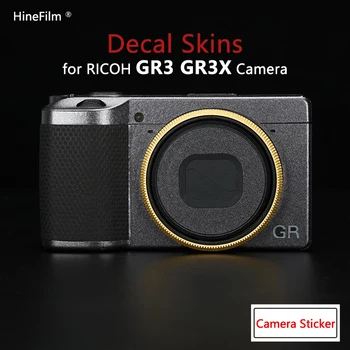 GR3 GRIII GR3X Наклейка на камеру, Скины, покрытие от царапин, оберточная бумага, чехол Для цифровой компактной камеры Ricoh GR III, защитная наклейка для кожи