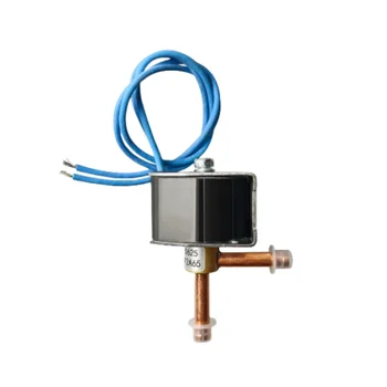 2-Ходовой Мини-Проточный медный электромагнитный клапан FDF-2A Для холодильной системы AC220V