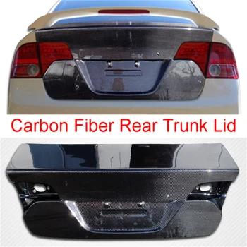 Для Honda CIVIC 2006-2011 годов Модификация крышки заднего багажника из углеродного волокна