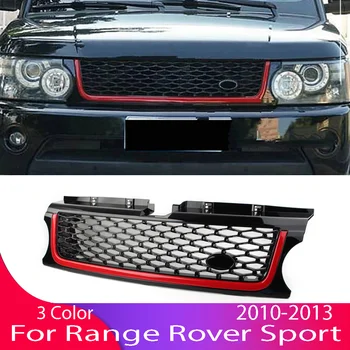 Для Land Rover Range Rover Sport 2010 2011 2012 2013, автомобильный аксессуар, Решетка Переднего бампера, центральная панель, внешний дизайн, верхняя решетка