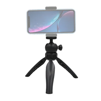 Мини-Штатив с Шаровой Головкой 360 градусов, Холодный Башмак, Выдвижная Селфи-Палка для Камеры iPhone Android Monopod DSLR