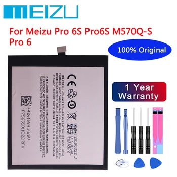 Новый Meizu 100% Оригинальный Аккумулятор BT53S Для Meizu Pro 6S Pro6S M570Q-S Pro 6 3060 мАч Высококачественные Аккумуляторы для мобильных телефонов + Инструменты