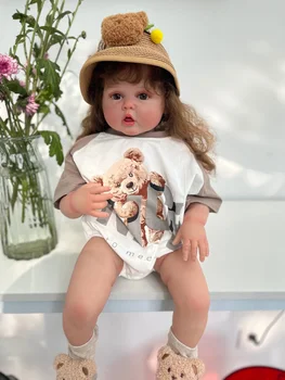60 СМ 3D краска, кожа с венами, Силиконовая кукла-Реборн для девочки, коллекция Bebe Artist для малышей, принцессы