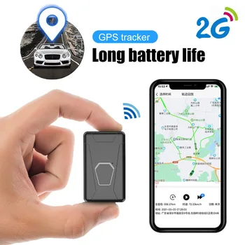 Автомобильный трекер 2G Mini GF-10 GPS, отслеживание в реальном времени, противоугонный локатор, защита от потери, сильное магнитное крепление, устройство для определения местоположения SIM-карты