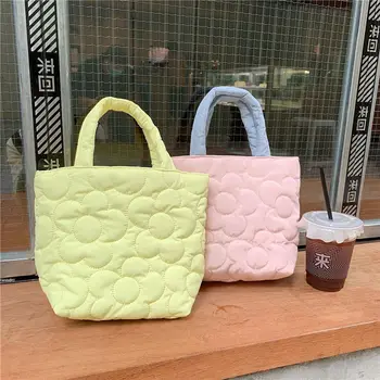 Подвесная сумка, внутренняя сумка, сумочка, однотонная сумка для хранения Закусок, сумка для хранения в корейском стиле, сумка для мамы, Переносная сумка для ланча