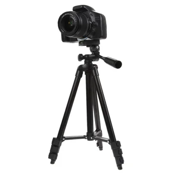 Профессиональный Портативный Дорожный Алюминиевый штатив для камеры и панорамирующая головка для зеркальной цифровой камеры DSLR, Поворотный Держатель штатива для камеры на 360 °