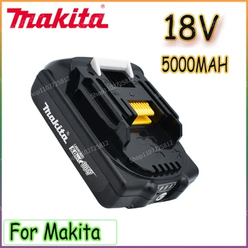 оригинальный Литий-ионный Аккумулятор Makita 18V 5.0Ah BL1830 BL1815 BL1860 BL1840 194205-3 Для Замены Электроинструмента