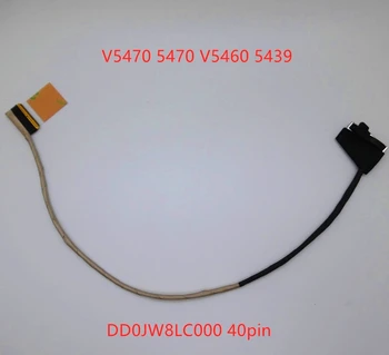 Новый ЖК-дисплей LVDS EDP кабель Для DELL V5470 VOSTRO 5470 V5460 5439 экранный кабель JW8 LVDS кабель DD0JW8LC000 40pin