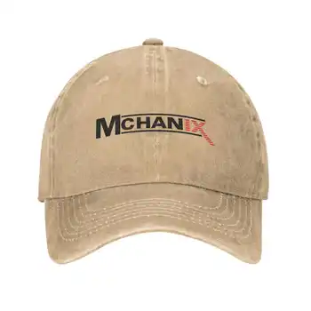 Автомобильные запчасти Mchanix премиум качества с графическим принтом логотипа Повседневная джинсовая кепка Вязаная шапка Бейсболка