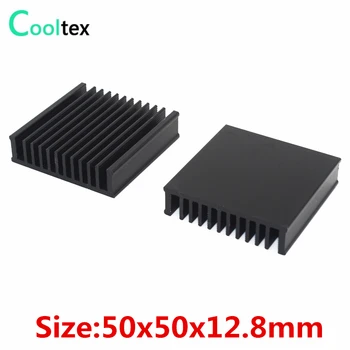 3 шт./лот, 50x50x12,8 мм, Алюминиевый радиатор-радиатор для электронного чипа RAM LED IC COOLER, охлаждающий