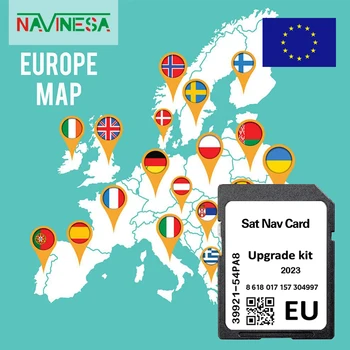 Новейшая навигационная карта SD-карта Navi 2022 SWIFT SX4 S-CROSS VITARA 54PA6 Для SUZUKI SLDA BOSCH Европа Англия