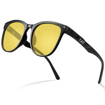Поляризованные солнцезащитные очки JHUA для мужчин и женщин, защита от UV400, оправа TR90, классические солнцезащитные очки для вождения, рыбалки, повседневной носки