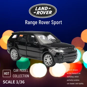 Точная копия модели автомобиля в масштабе 1: 36, спортивный внедорожник Land Range Rover, сплав, коллекционная игрушка, сувенир, орнамент, откатное транспортное средство