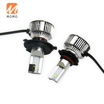Лампа для Автозапчастей, лучшая система охлаждения, Небольшой Радиатор, 12 В, автомобильные светодиодные фары, V5 11000LM, светодиодная лампа для фар