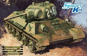 ДРАКОН 6401 1/35 Второй мировой войныТанк Советской Армии Т-34/76 Мод.1942 г., набор для сборки формочки