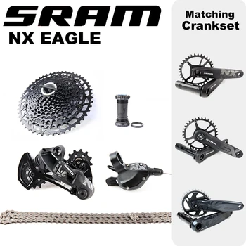 SRAM NX EAGLE 1X12 12 Скоростной Велосипед DUB Groupset Рычаг Переключения Передач Цепной Коленчатый Вал GX SX 11-50T Кассетный Велосипедный Комплект