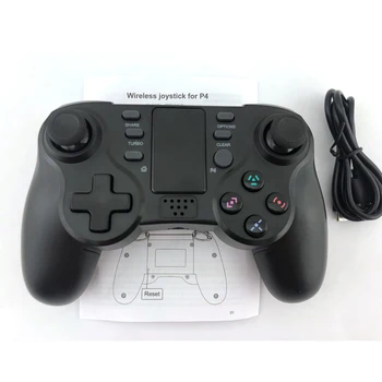 10 шт. Беспроводной игровой контроллер для PS4 Контроллер для двойного ударного вибрационного джойстика геймпад для PlayStation 4