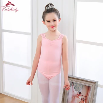 2020 Новое Балетное трико для девочек, Танцевальная одежда, Высококачественное Гимнастическое трико, Детский танцевальный костюм Балерины