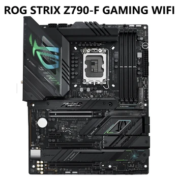 Материнская плата ASUS ROG STRIX Z790-F GAMING WIFI 6E LGA 1700 Intel 13-го и 12-го поколений ATX Gaming, 16 + 1 Каскад питания, DDR5, 4xM.2 слота, PCIe