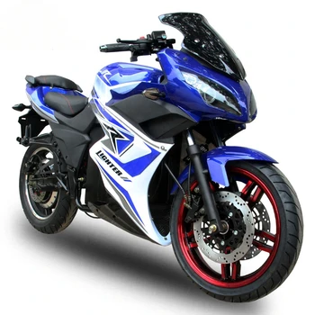 Модный электрический мотоцикл 72 В 3000 Вт Для продажи, электрический мотоцикл для взрослых