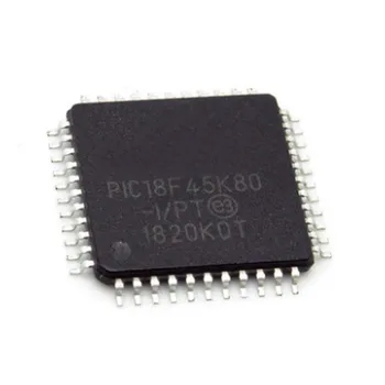 5 шт./лот Pic18f45k80 Mcu 8-Разрядный Pic18 Pic Risc 32Kb Flash 2,5 В/3,3 В/5 В Автомобильный 44-Контактный лоток Tqfp микросхема Pic18f45k80-I/Pt