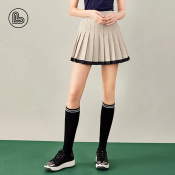 2023 Одежда для гольфа Женская короткая юбка для гольфа Корейская версия с закрытой талией Дышащая Удобная Модная Спортивная Милая юбка для девочек