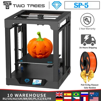 Twotrees SP-5 Наборы для 3D-принтера DIY CoreXY Structure Mute Drive TMC2225 Полноцветный сенсорный экран Большой Размер печати 310 мм Подходит BLTouch