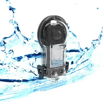 для Insta360 X3 Водонепроницаемый Корпус Защитный Чехол Спортивная Камера Чехол Для Погружения Под Воду 40 М Чехол для экшн-камеры Insta360 X3