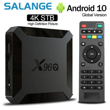 X96Q Android 10,0 Smart TV BOX 2 ГБ 16 ГБ Allwinner H313 Четырехъядерный 2,4 G WIFI 4K VS X96 Мини-телеприставка 1 ГБ 8 ГБ