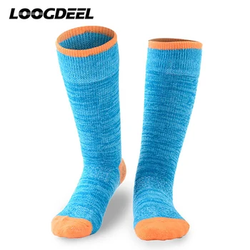 Loogdeel/ Зимние детские утепленные носки с полотенцем Снизу, Лыжные термальные Мягкие впитывающие пот Детские Лыжные носки для походов на открытом воздухе