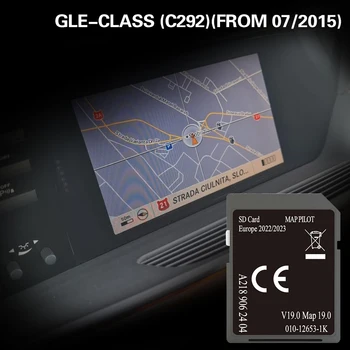 Для Mercedes GLE-CLASS (C292) (с 07/2015) 32 ГБ чехол Европа Испания Карта памяти NAVI SD