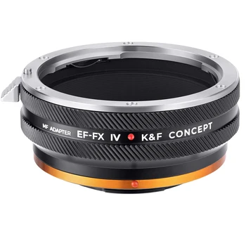 K & F Concept Переходное кольцо для Крепления объектива Canon EF к корпусу камеры Fujifilm X Video EF-FX IV PRO Замена Аксессуаров для объективов