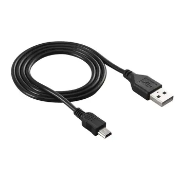 1 м USB-кабель для зарядки USB 2.0 Разъем A-Mini B 5-контактный Кабель для Зарядки цифровых камер с возможностью горячей замены USB-кабель для передачи данных