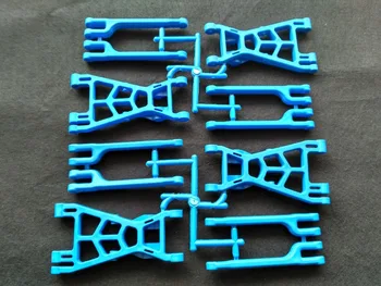 А-образные кронштейны MadMax из нейлона синего цвета для HPI Savage X/Flux/XL