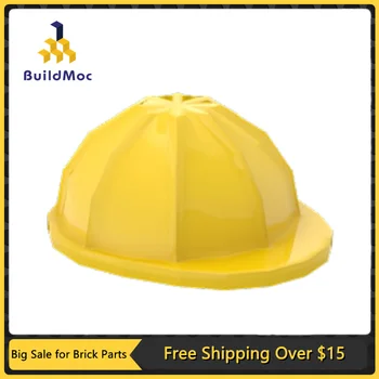 10 шт. Деталей MOC 3833, совместимых с мини-шлемом и шляпой, Кирпичи, строительные блоки 