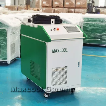 Умный и безопасный Волоконно-лазерный очиститель Maxcool Factory для очистки рельсов и металла от маслянистых пятен и ржавчины