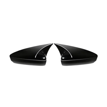 Крышка бокового зеркала заднего вида в стиле пианино черного цвета для 20 Mazda Enclave