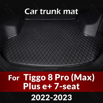 Коврик в багажник автомобиля для Chery Tiggo 8 Plus E + 7-Местный 2022 2023 Пользовательские Автомобильные Аксессуары Для украшения интерьера авто