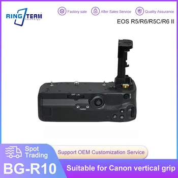 BG-R10 Батарейная ручка, Сертифицированные аксессуары для питания BGR10 для Canon EOS R5 R6 R5C Micro Single Camera LP-E6N LP-E6NH