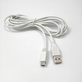 зарядный кабель с ручкой WIIU длиной 3 м, Удлинительный кабель Wiiu, Кабель для зарядки соматосенсорной игровой консоли WIIU, Белый