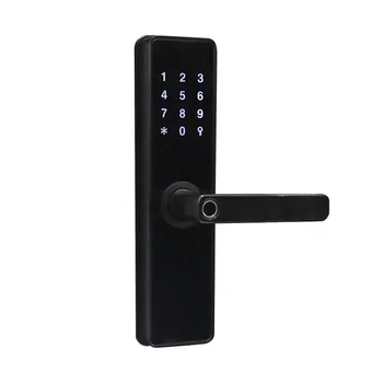 Безопасный бесключевой WiFi электронный цифровой дверной замок с отпечатком пальца