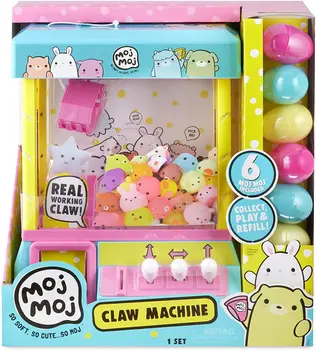 Оригинальный Игровой набор Moj Moj Claw Machine, детские игрушки, подарки на День рождения, ограниченная серия, коллекционные вещи, Милая игрушка-сюрприз для девочек