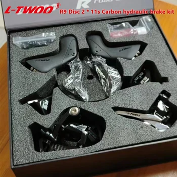 LTWOO R9 Disc 2*11s Карбоновый комплект гидравлических тормозов для дорожного автомобиля Масляная Тормозная система Передние Задние Гидравлические Дисковые суппорты из углеродного волокна