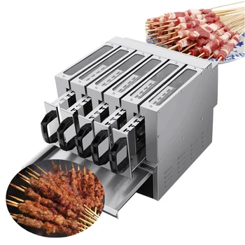 Коммерческая машина для обработки барбекю Может быть настроена Электрическая печь для приготовления кебаба высокой мощности, машина для приготовления барбекю
