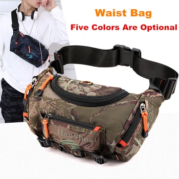 Высококачественный водонепроницаемый нейлоновый мужской ремень, поясная сумка, сумка-мессенджер через плечо, большая вместительная дорожная сумка-слинг, нагрудная поясная сумка, Новая