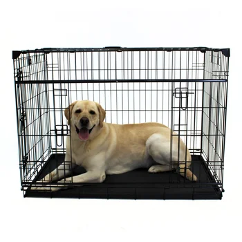 Ящик для собак Lucky Dog с раздвижными двойными дверцами, X-Large, 48 