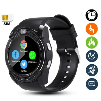 Смарт-часы с Bluetooth-вызовом, фитнес, монитор артериального давления, поддержка TF SIM-карты, браслет, мужские женские спортивные водонепроницаемые умные часы