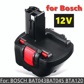 Для Bosch 12 В 12800 мАч PSR Аккумуляторная Батарея 12 В 12.8AH AHS GSB GSR 12 VE-2 BAT043 BAT045 BAT046 BAT049 BAT120 BAT139