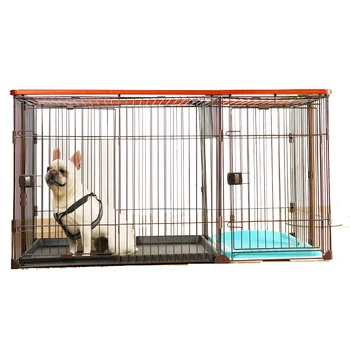 Клетка для собак, конура для собак с отделением от туалета, Плюшевый Бомей, маленькая и средняя собака, домашнее животное, Внутренний забор, Изолирующая дверь