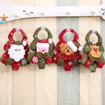 Рождественские украшения для дома Прекрасная безликая кукла, подвесная Рождественская елка, украшения для декора своими руками, Рождественские новогодние подарки детям